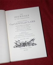 1962 Heritage Press Lewis Clark Discovery Expedition Journal Maps Illustrations - £44.45 GBP