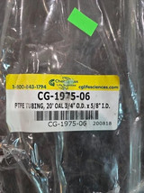 CHEMGLASS CG-1975-06 FEP TUBING FLUOROPOLYMER PROCESS REACTOR 3/4&quot; X 5/8... - $3,703.40 MXN