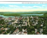 Birds Eye View Red Wing Minnesota from Sorin&#39;s Bluff Postcard - $9.90