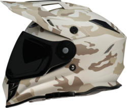 Z1R Adult Dual Sport Range Camo Helmet Desert XS - £119.86 GBP