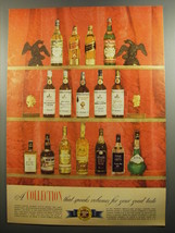 1951 Canada Dry Liqueur Ad - A collection that speaks volumes for your good - $18.49