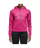 ADIDAS DH8187 Team Issue Badge of Sport Active Sport HOODIE Real Magenta... - $1,243.40 MXN