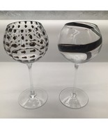 WINE GLASSES Royal Limited Hand Blown Balloon Wine Glasses Set Of 2 - $24.35 CAD