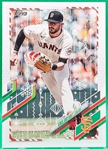 2021 Topps Holiday Kris Bryant #HW167 Pinwheel Candy In Glove SP - $1.99