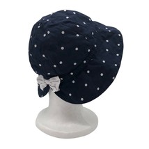 Polarn O Pyret Girls Summer Hat Blue Size 1-2 Year New - £13.81 GBP