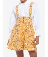 Disney Chip &#39;N&#39; Dale Yellow Floral Disney bound Suspender Skirt XS, S, M... - £31.46 GBP