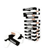 Texas Longhorns College Table Top Stackers Tower Building Game NCAA College - £15.94 GBP