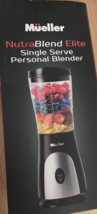 Mueller Personal Blender for Shakes &amp; Smoothies W 15.2 Oz Travel Cup &amp; Lid NEW - £23.34 GBP