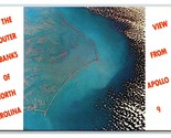 View From Apollo 9 Outer Banks North Carolina NC UNP Chrome Postcard S7 - $4.90
