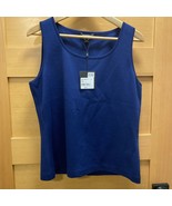 St. John $295 NWT Women&#39;s Sleeveless Wool Rayon Blend Sweater Size L Mar... - $43.38