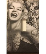 Day Of The Dead Marilyn Monroe Light Switch Cover outlet home decor Suga... - £8.25 GBP