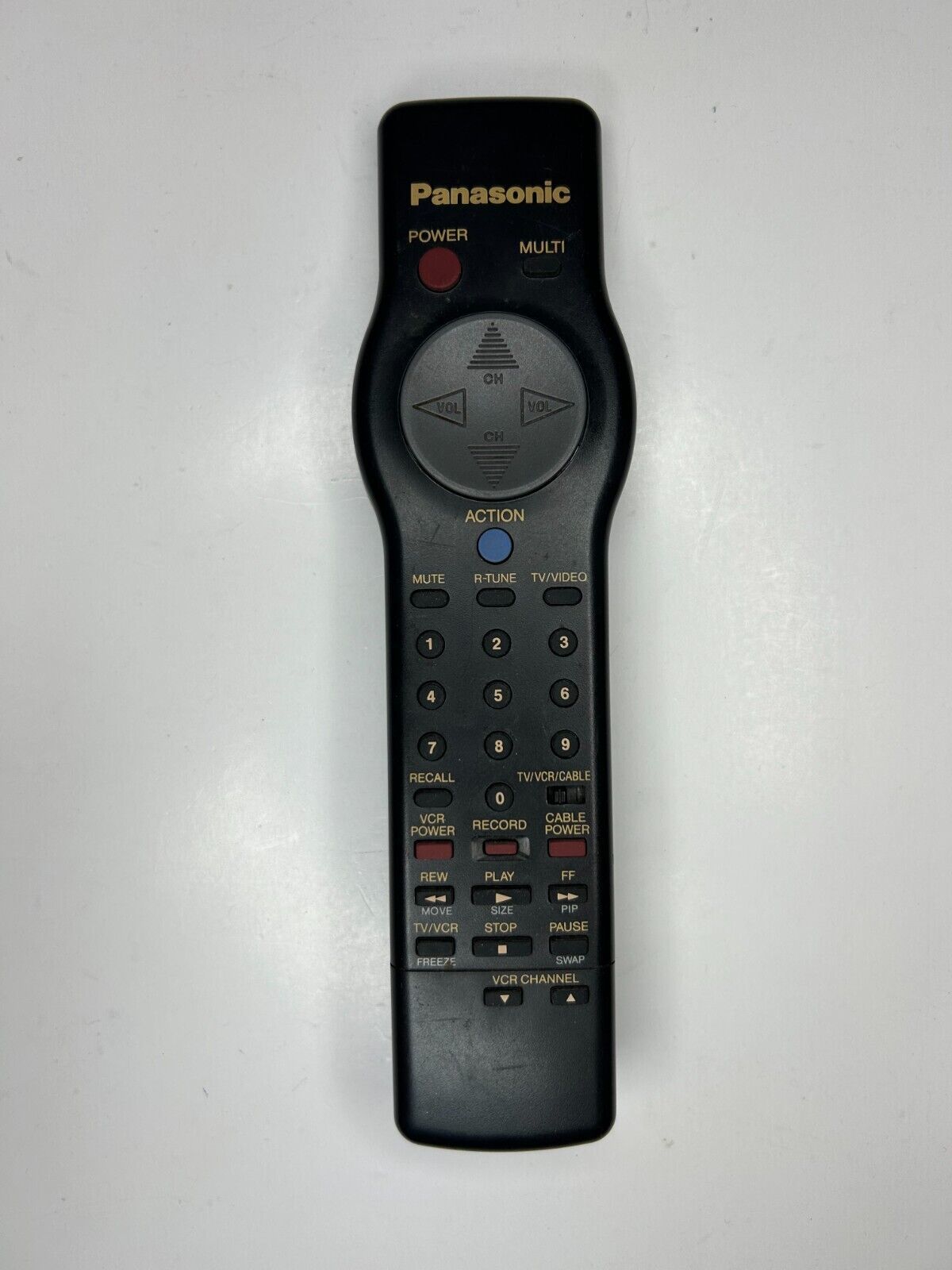 Panasonic EUR501222 TV VCR Remote fr CT35S31S CT35G20T CT27G20 CT27S19T CT31G20+  			