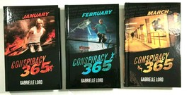 Lot 3 HB books CONSPIRACY 365, January, February, March -G. LORD thriller novels - £14.52 GBP