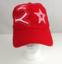 NY With Star Red Unisex Embroidered Adjustable Baseball Cap - £10.01 GBP