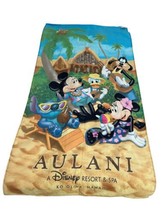 Disney Parks Aulani Hawaii Mickey Minnie &amp; Friends Beach Towel NWT 62&quot;x ... - $37.95