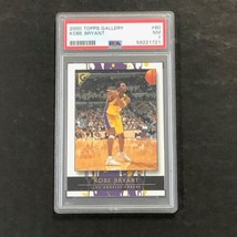2000 Topps Gallery #80 Kobe Bryant PSA 7 NM Lakers - £64.28 GBP