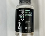 Nutririse Warrior Code Mens Multi Multivitamin &amp; Mineral Supplement 60 C... - $22.43