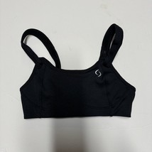 Brooks Running Womens Black Fiona Sports Bra Moving Comfort Adjustable Size 30C - £16.79 GBP