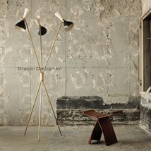 Mid Century Diabolo Stilnovo Style Tripod Floor Lamp Modern Italian Studio Lamp - £326.33 GBP