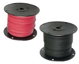 16 GA GXL Standard Wall Automotive 12V Electrical Wire Red Black Waytek - €19,68 EUR+
