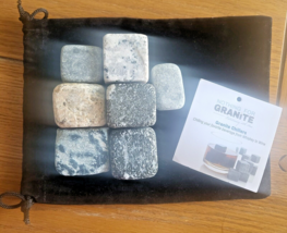 Nothing For GRANiTE Granite Drink Chillers Whisky to Wine Stones Cold or Hot - £13.64 GBP