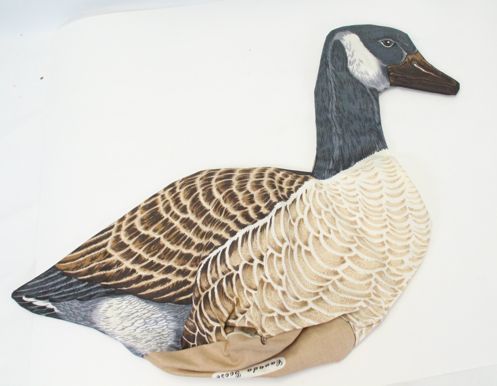Vintage Canada Goose Plush Un-Stuffed Animal Pillow Canadian Double Side... - $15.67
