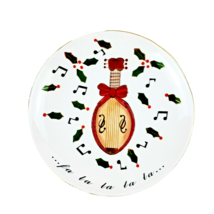 Cracker Barrel Deck the Halls 8&quot; Plate NWT Cookies - $6.92