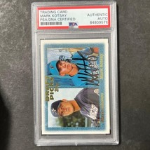 1995-96 Topps #483 Mark Kotsay Signed Card PSA Slabbed Auto Marlins - £39.32 GBP