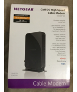 Netgear CM500 DOCSIS 3.0 High Speed Cable Modem (CM500-100NAS) - NEW - $53.77 CAD