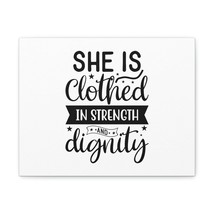  Proverbs 31:25 Clothed In Strength Many Stars Bible Verse Canva - £55.79 GBP+