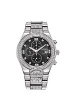 Citizen Silver Black Chronograph Watch CA0750-53E - $176.72