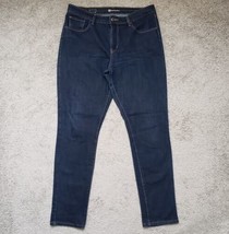 Levi&#39;s Men&#39;s Size 32 High Rise Skinny Dark Wash Blue Denim Jeans - £16.19 GBP