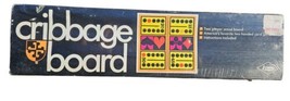 Vintage E.S. Lowe 1968 Cribbage Board Two Player Complete no.1503 NOS Japan - £19.98 GBP