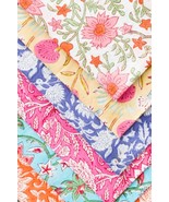 Assorted 6-100 PCS Cotton Cloth Napkins Floral Kitchen Dinner Table Napkins - $175.96 MXN+