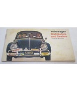 Vintage VW Distributors And Dealers Booklet Volkswagen 1960’s Bug Bus Gh... - £14.91 GBP
