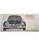 Vintage VW Distributors And Dealers Booklet Volkswagen 1960’s Bug Bus Gh... - $26.03 CAD
