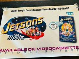 Movie Theater Cinema Poster Lobby Card vtg 1990 The Jetsons Universal Ge... - £31.54 GBP