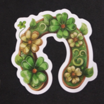 Fun Colorful St. Patrick&#39;s Day Sticker 2&quot; x 1.78&quot; (AN) - £1.08 GBP