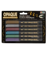 Marvy Uchida Metallic Opaque Paint Markers - 6 Piece Set - €15,90 EUR