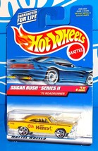 Hot Wheels 1999 Sugar Rush Series II #969 70 Roadrunner Yellow w 5DOTs OH HENRY! - £2.33 GBP