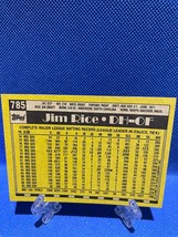 1990 Topps - #785 Jim Rice - £42.64 GBP
