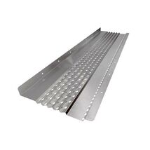 United Gutter Guard 2 in. H X 6 in. W X 30 ft. L Silver Aluminum Gutter ... - $84.95