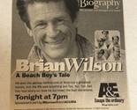 Brian Wilson A Beach Boys Tale Tv Guide Print Ad TPA17 - £4.72 GBP