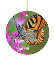 Butterfly Ornament, Spring Butterfly, Monarch Butterfly Ornament, Monarch Orname - £11.98 GBP
