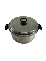 Vintage Duncan Hines Regal Ware 3 Ply 18-8 Stainless Steel 5 Quart Stockpot - £27.09 GBP