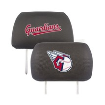 MLB Cleveland Guardians Headrest Cover Double Side Embroidered Pair by F... - $29.99