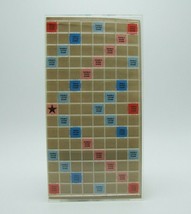 1977 Scrabble Travel Size Replacement Board Game Part Half Section Left ... - $4.94
