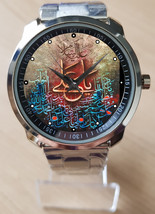 Ya Ali Ra Islamic Art Calligraphy  Unique Unisex Trendy Wrist Watch Sporty - £27.97 GBP