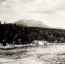 Mt Katahdin Sourdnahunk Dam Maine 1924 Gravure Print Antique New England DWT8A - $39.99