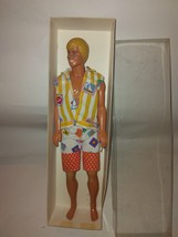 Mattel 1983 Ken Barbie Doll Molded Blonde Hair Blue Eyes Malaysia - £12.29 GBP